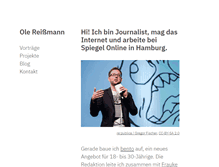 Tablet Screenshot of olereissmann.de